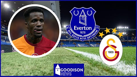 Wilfried Zaha and Everton are linked in the transfer market