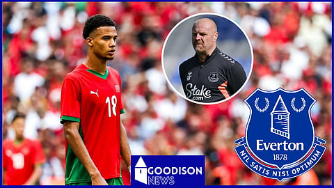 Sean Dyche talks with Amir Richardson emerge at Everton before Fiorentina move. Credit: Amir Richardson's Instagram