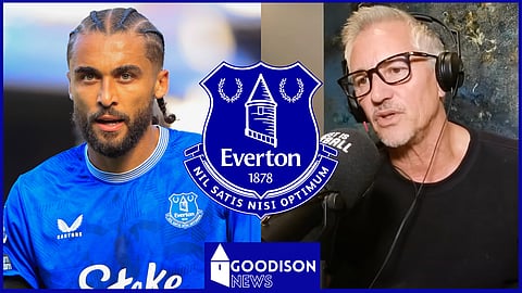 Gary Lineker shared his verdict on Everton and Dominic Calvert-Lewin. 
Credit: The Rest Is Football on YouTube
