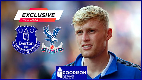Everton defender Jarrad Branthwaite