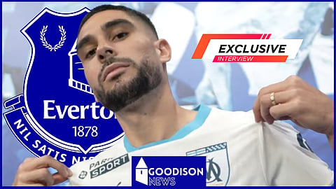 Neal Maupay left Everton for Marseille [Credit: OM on YouTube]
