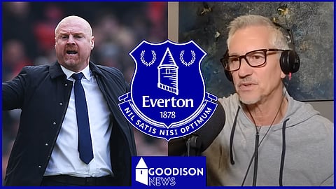 Gary Lineker has shared his verdict on Everton and Sean Dyche. 
Credit: The Rest Is Football on YouTube