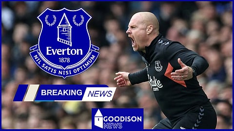 Everton manager Sean Dyche
