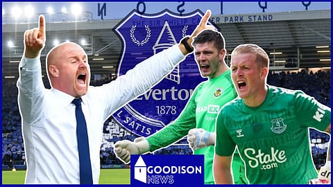 Sean Dyche has been linked with Nick Pope to replace Jordan Pickford at Everton