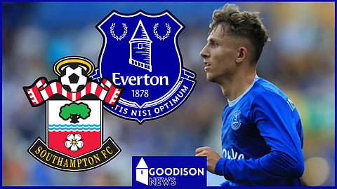 Jesper Lindstrom started his second Everton game vs Southampton [Credit Imago]