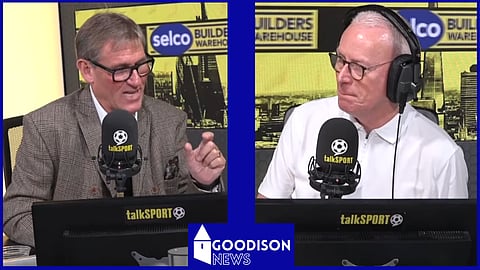Jim White and Simon Jordan speaking about Everton [credit: talkSPORT on YouTube]