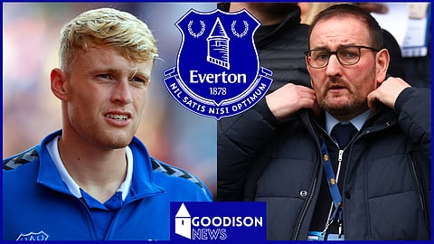 Kevin Thelwell has revealed what happened to Jarrad Branthwaite at Everton this summer