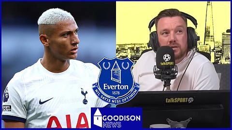 Jamie O'Hara shares Richarlison to Everton transfer verdict in £50million verdict. Credit: talkSPORT