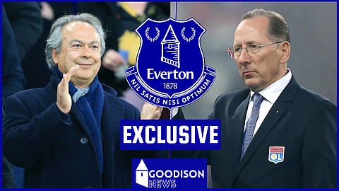 John Textor is close to a deal with Farhad Moshiri for Everton.