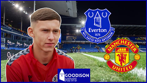 Everton to beat Manchester United to Chris Rigg signing. Credit: Sunderland YouTube channel