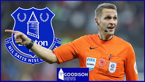 Premier League referee Craig Pawson, who officiated Everton v Newcastle United