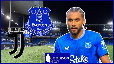 Juventus monitor Dominic Calvert-Lewin as contract talks begin in Italy. Credit: Imago