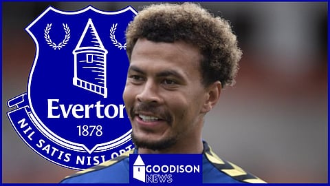 Dele Alli is in Everton training to recover from a long-term injury
