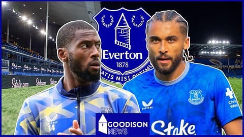 Everton strikers Beto and Dominic Calvert-Lewin [Credit Imago]
