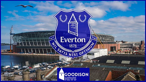 Everton will move into Bramley Moore Dock stadium in 2025