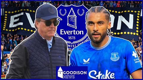 Dominic Calvert-Lewin is a key question for Dan Friedkin at Everton [Credit Imago]