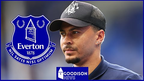 Dele Alli is training at Everton after his contract expired