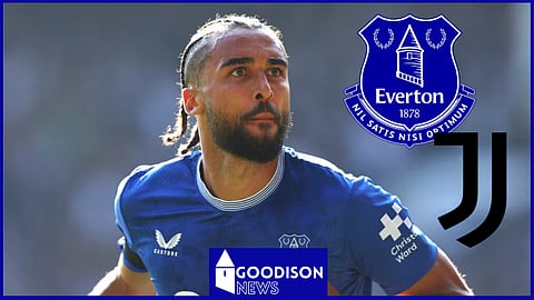 Everton striker Dominic Calvert-Lewin (Credit: Imago).