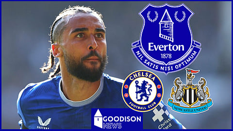 Everton star Dominic Calvert-Lewin has been linked to Chelsea and Newcastle [Credit Imago]