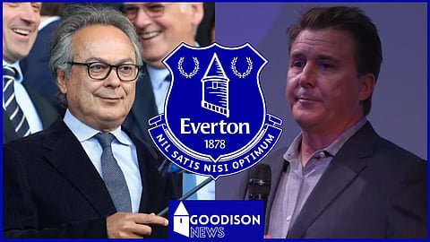 Dan Friedkin purchased Everton from Farhad Moshiri 
[credit: TIFF Originals on YouTube]