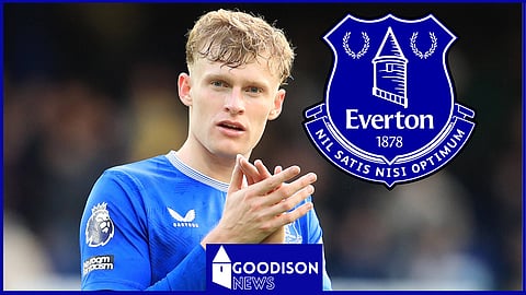 Jarrad Branthwaite is a star man for Everton [Credit Imago]