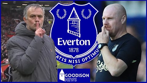Jose Mourinho has been named as a possible successor to Sean Dyche at Everton [Credit: Sky Sports Premier League on YouTube and Imago]