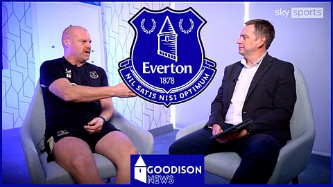 Sean Dyche summed up his situation at Everton [Credit Sky Sports]
