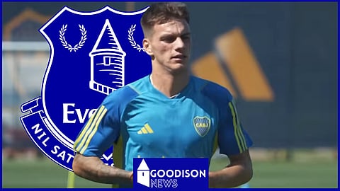 Everton have shown interest in Kevin Zenon [credit: El Canal de Boca on YouTube]