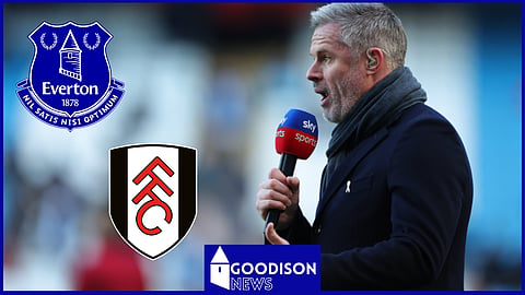 Jamie Carragher has predicted the scoreline of Everton v Fulham (Credit: Sky Sports)