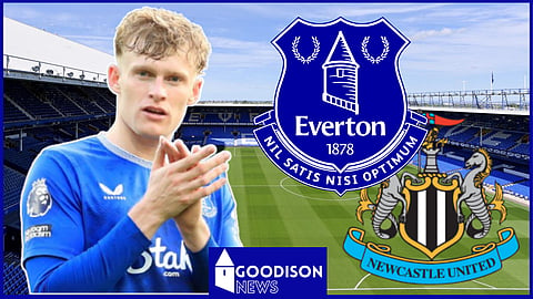 Jarrad Branthwaite will be missing for Everton v Newcastle United [Credit: Imago]