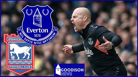 Sean Dyche is facing fresh injury concerns for Everton ahead of Ipswich Town clash [Credit: Imago]