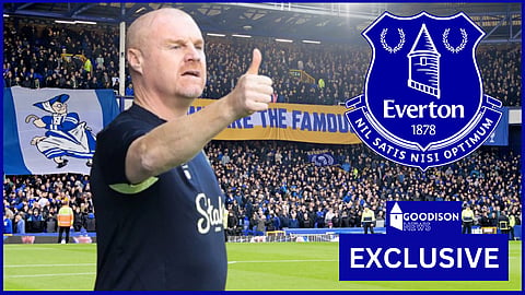 Sean Dyche has the full support of Everton [Credit: Imago]