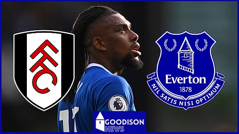 Alex Iwobi left Everton for Fulham in 2023.