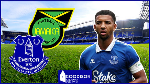 Everton loanee Mason Holgate has been called up by Jamaica