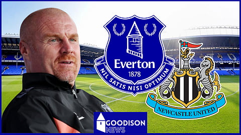 Sean Dyche's Everton side face Newcastle United on 5 October.