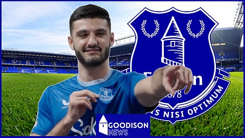 Armando Broja joined Everton this summer [Credit: Everton Football Club on YouTube]