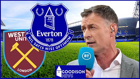 Chris Sutton predicts the result of West Ham United v Everton