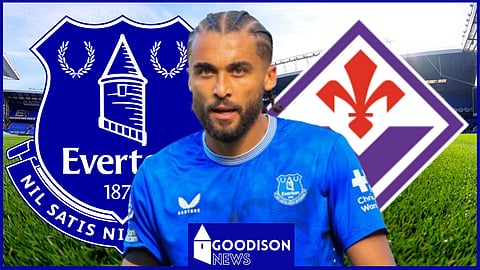Dominic Calvert-Lewin has been told to leave Everton for Fiorentina [Credit: Imago]