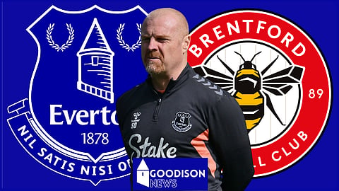 Sean Dyche will name the Everton team to face Brentford