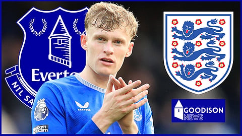 Everton and England star Jarrad Branthwaite (credit: Imago)