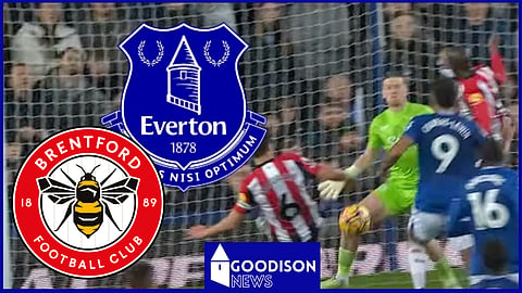 Christian Norgaard was sent off v Everton [Credit: Sky Sports PL YouTube]