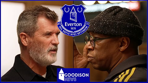 Ian Wright and Roy Keane debate Everton's result against West Ham [Credit: The Overlap on YouTube]