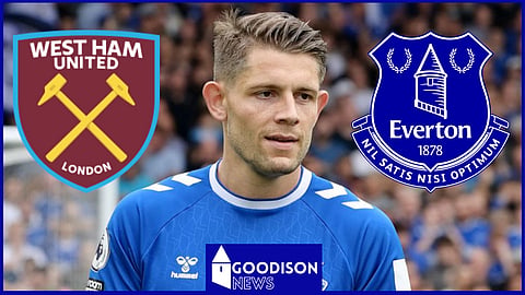 James Tarkowski was phenomenal for Everton v West Ham United [Credit: Imago]