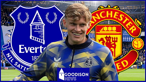 Everton star Jarrad Branthwaite has been linked to Manchester United [Credit: Imago]