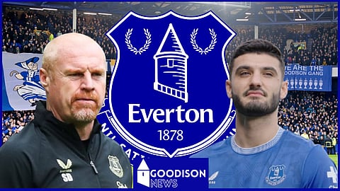 Sean Dyche could start Armando Broja for Everton v Brentford [Credits: Imago, Everton Football Club on YouTube]