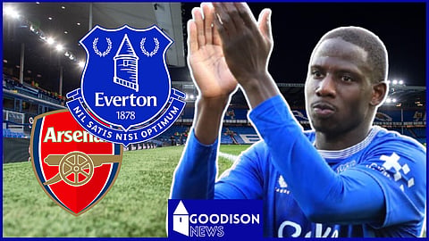 Abdoulaye Doucoure could feature for Everton v Arsenal. Credit: Imago