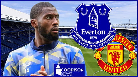 Beto started for Everton v Manchester United [Credit: Imago]