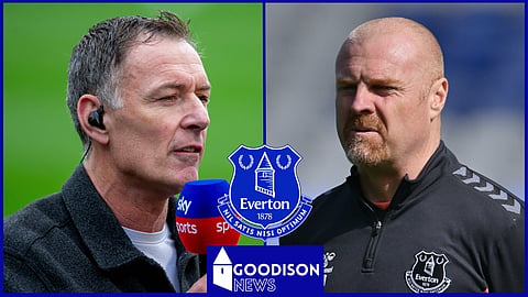 Chris Sutton shares new Sean Dyche sack verdict after Manchester City v Everton. Credit: Imago