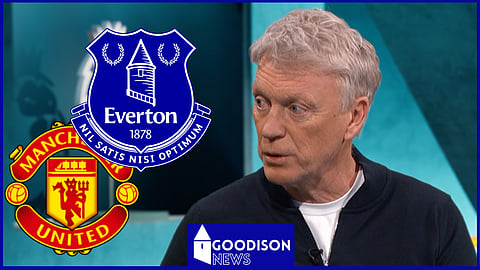 David Moyes commented on Manchester United v Everton [Credit: Match of the Day]