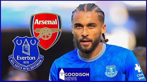 Dominic Calvert-Lewin could feature in Everton v Arsenal. Credit: Imago